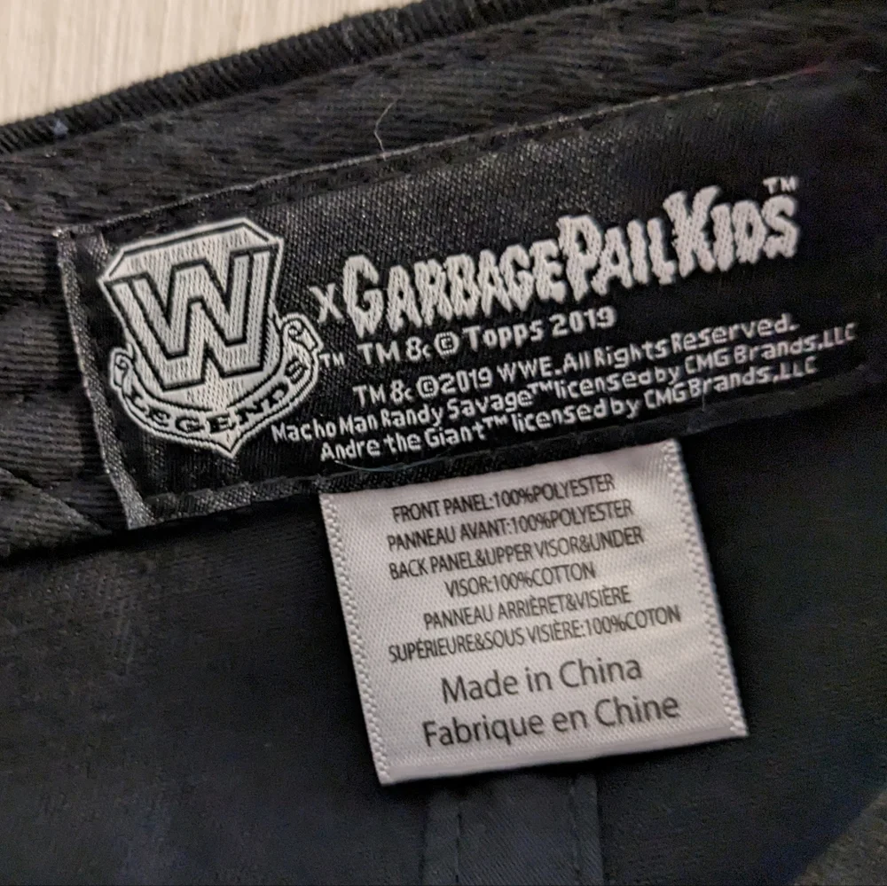 WWE x GPK‎ garbage pail kids snapback hat
